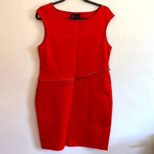 Sleeveless dress day to night.